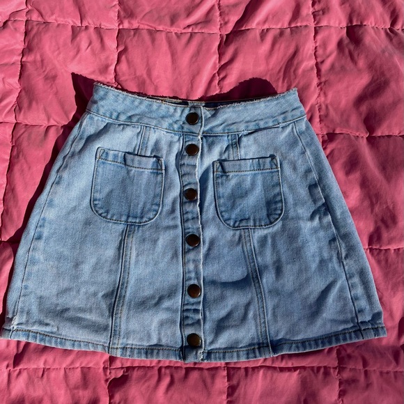 Brandy Melville jean skirt - Picture 1 of 3